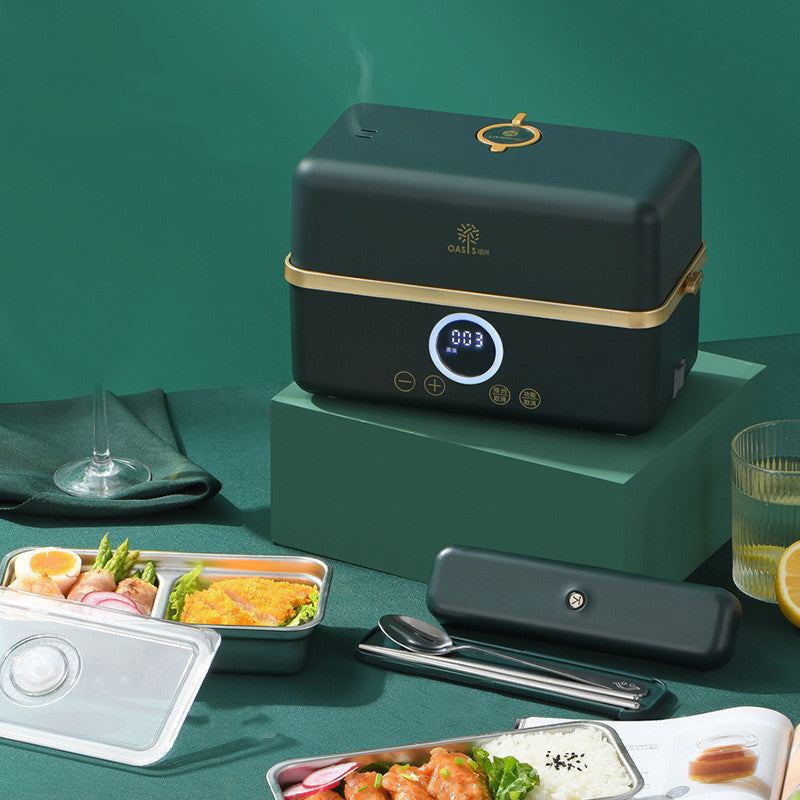 Heating Insulation Double-layer Multi-purpose Vegetable Cooking Rice Cooker - BrightBay Store