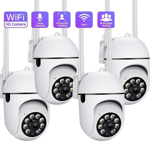 1080P Outdoor Security Camera – 360° Wireless Night Vision with Motion Tracking - BrightBay Store