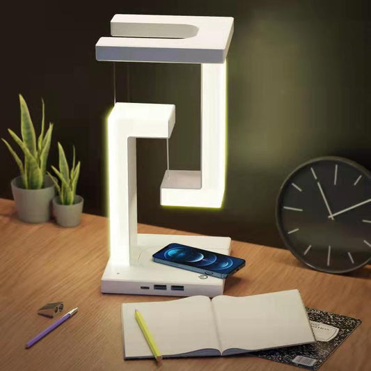 Creative Smartphone Wireless Charging Suspension Table Lamp - BrightBay Store