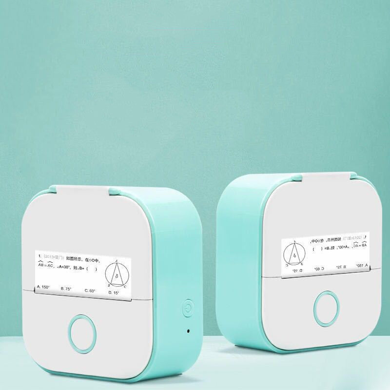 Bluetooth Mini Thermal Printer – Portable Label, Photo & Note Printer for Home & Students - BrightBay Store