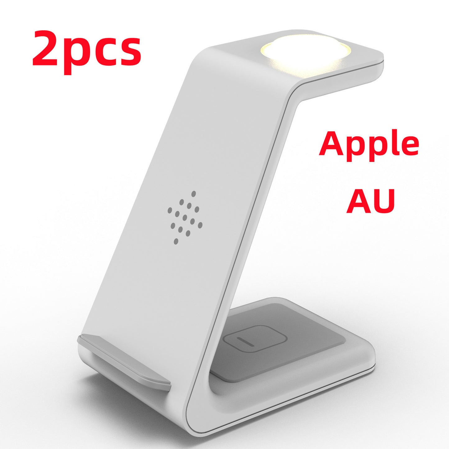 3-in-1 Wireless Charging Station – Fast Charger Dock for Phone, Watch & Earbuds - BrightBay Store