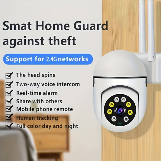 1080P Outdoor Security Camera – 360° Wireless Night Vision with Motion Tracking - BrightBay Store