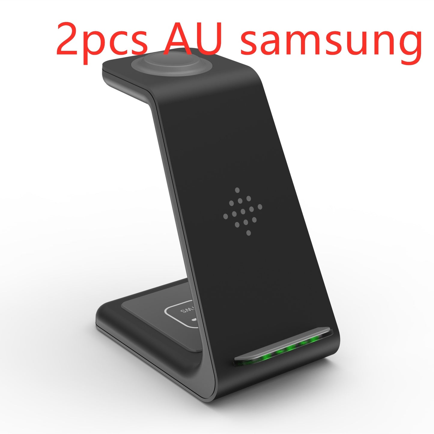 3-in-1 Wireless Charging Station – Fast Charger Dock for Phone, Watch & Earbuds - BrightBay Store
