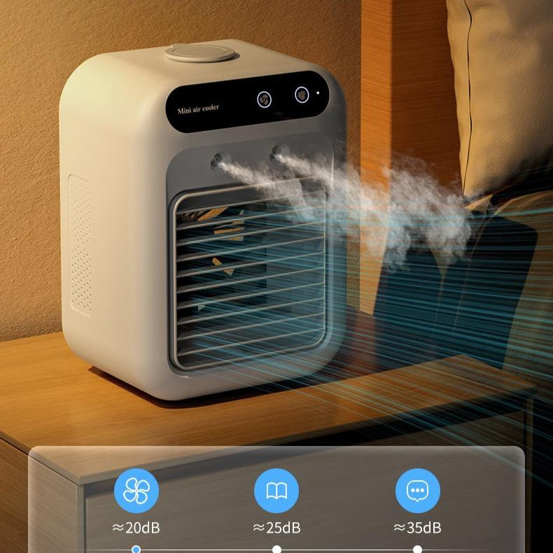 Compact Portable AC Fan – Cool Any Room, Office, or Car - BrightBay Store