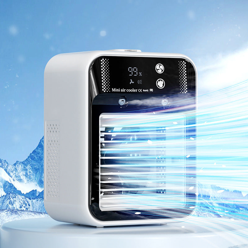 Compact Portable AC Fan – Cool Any Room, Office, or Car - BrightBay Store