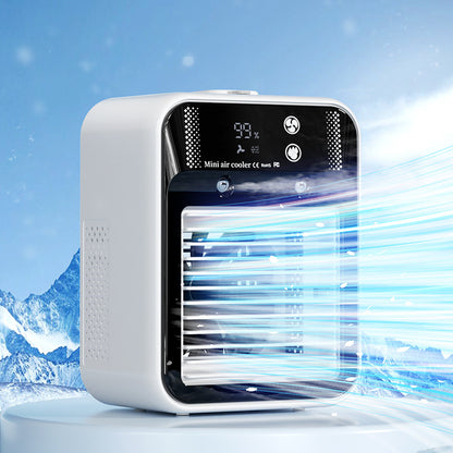 Compact Portable AC Fan – Cool Any Room, Office, or Car - BrightBay Store