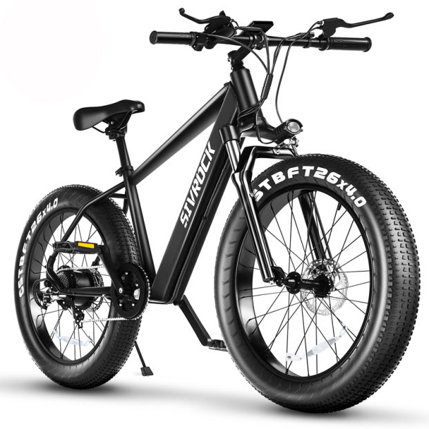 Professional Electric Bike For Adults, 26 X 4.0 Inches Fat Tire Electric Mountain Bicycle, 1000W Motor 48V 15Ah Ebike For Trail Riding, Excursion And Commute, UL And GCC Certified - BrightBay Store