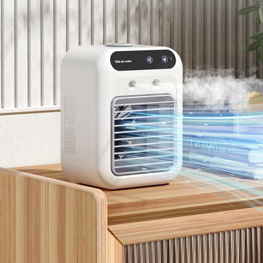 Compact Portable AC Fan – Cool Any Room, Office, or Car - BrightBay Store