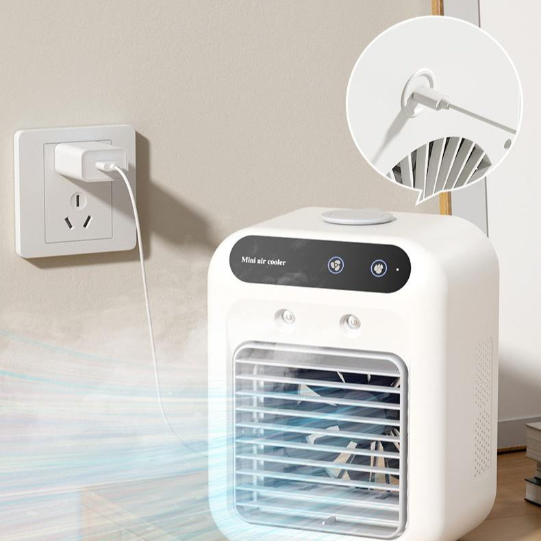 Compact Portable AC Fan – Cool Any Room, Office, or Car - BrightBay Store
