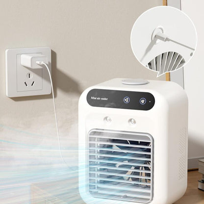 Compact Portable AC Fan – Cool Any Room, Office, or Car - BrightBay Store