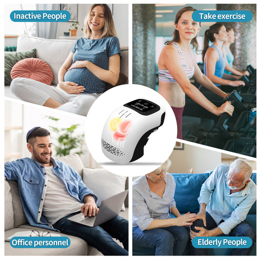 Home Electric Knee Massager – Relief with Heat & Vibration. - BrightBay Store