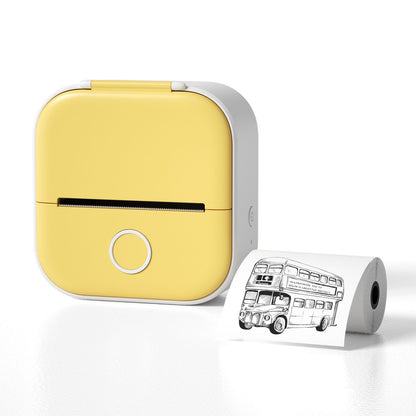 Bluetooth Mini Thermal Printer – Portable Label, Photo & Note Printer for Home & Students - BrightBay Store