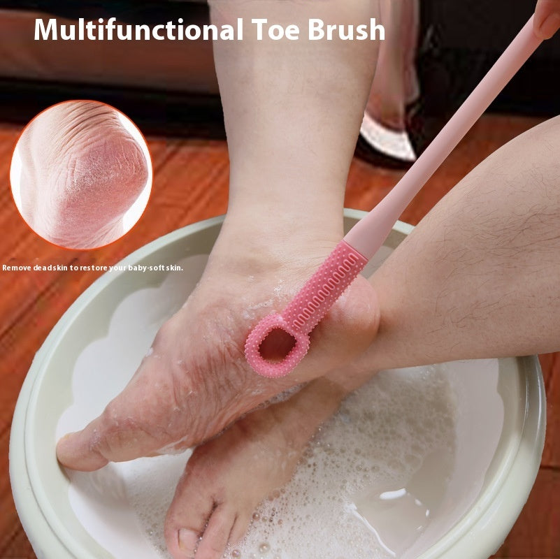 Foot Brush Toe Seam Soft Rubber Exfoliating - BrightBay Store