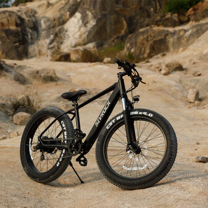 Professional Electric Bike For Adults, 26 X 4.0 Inches Fat Tire Electric Mountain Bicycle, 1000W Motor 48V 15Ah Ebike For Trail Riding, Excursion And Commute, UL And GCC Certified - BrightBay Store